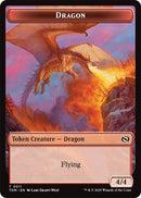 Dragon (0011) // Warrior Double - Sided Token [TDM - 11 // 13] - Cartes Sportives Rive Sud