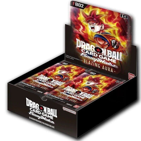 Dragon Ball Super Fusion World FB02 Blazing Aura Booster - Cartes Sportives Rive Sud