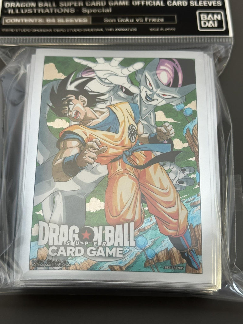 frieza card sleeves Dragon Ball Super Sleeves Manga Collection Son Goku Vs Frieza