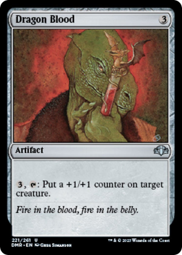 Dragon Blood [DMR - 221] - Cartes Sportives Rive Sud