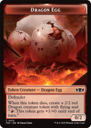 Dragon Egg // Dragon (0013) Double - Sided Token [TDC - 12 // 13] - Cartes Sportives Rive Sud