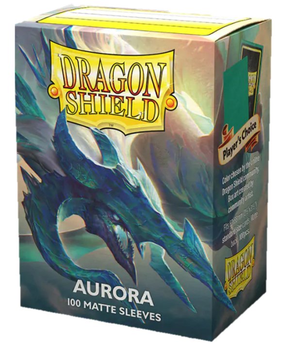 Dragon Shield 100 Matte Aurora Standard Size Sleeves - Cartes Sportives Rive Sud