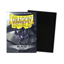 Dragon Shield Classic 100 Black Standard Size Sleeves - Cartes Sportives Rive Sud