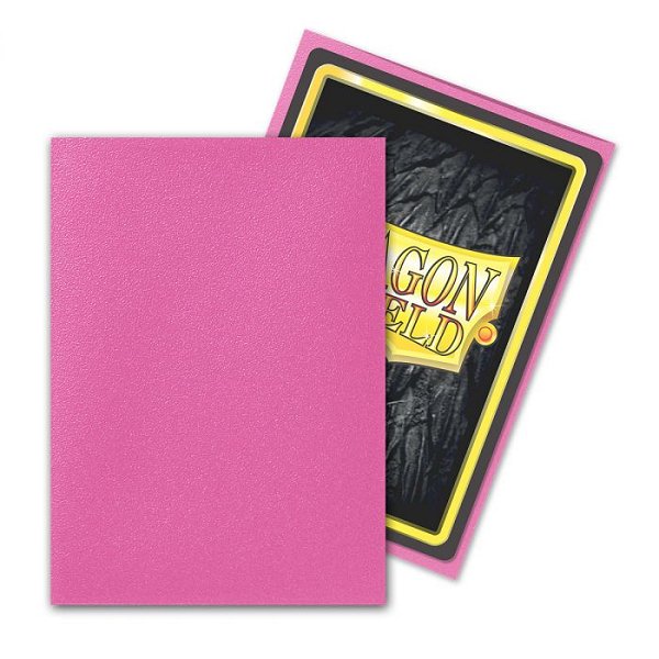 Dragon Shield Classic 100 Matte Pink Diamond Standard Size Sleeves - Cartes Sportives Rive Sud