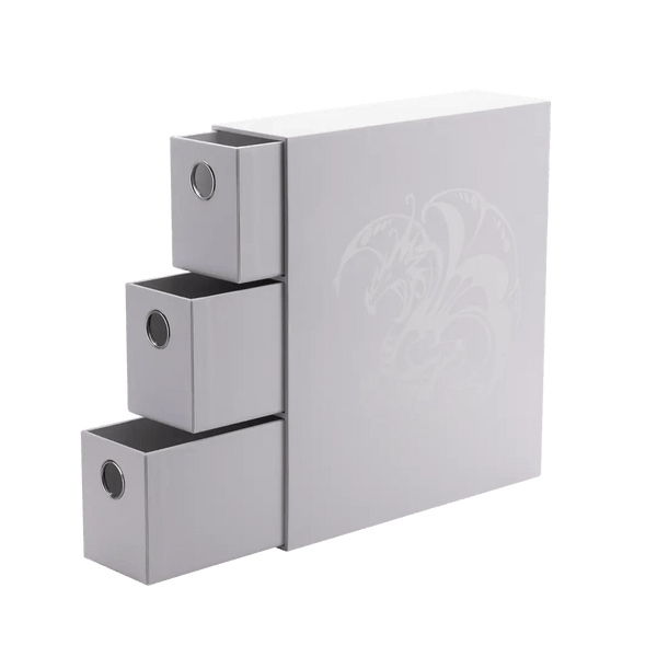 Dragon Shield Fortress Card Drawers White - Cartes Sportives Rive Sud