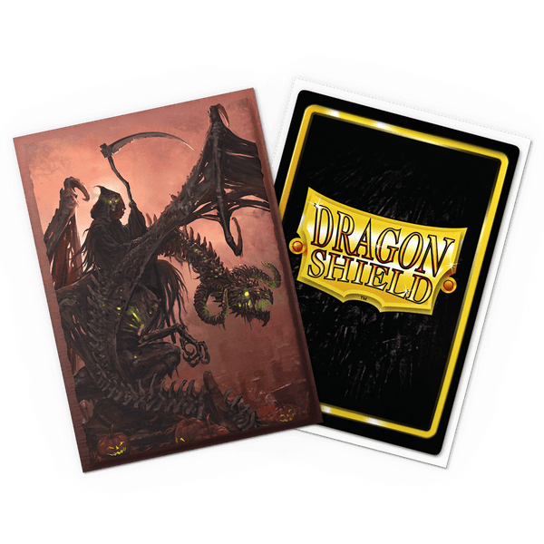 Dragon Shield Sleeves Brushed Art Halloween 2025 100CT - Cartes Sportives Rive Sud