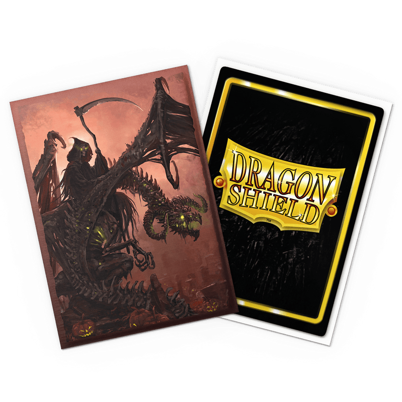 Dragon Shield Sleeves Brushed Art Halloween 2025 100CT - Cartes Sportives Rive Sud