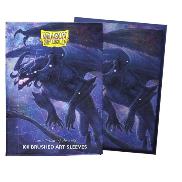 Dragon Shield Sleeves Brushed Art Signoir Constellations 100ct - Cartes Sportives Rive Sud