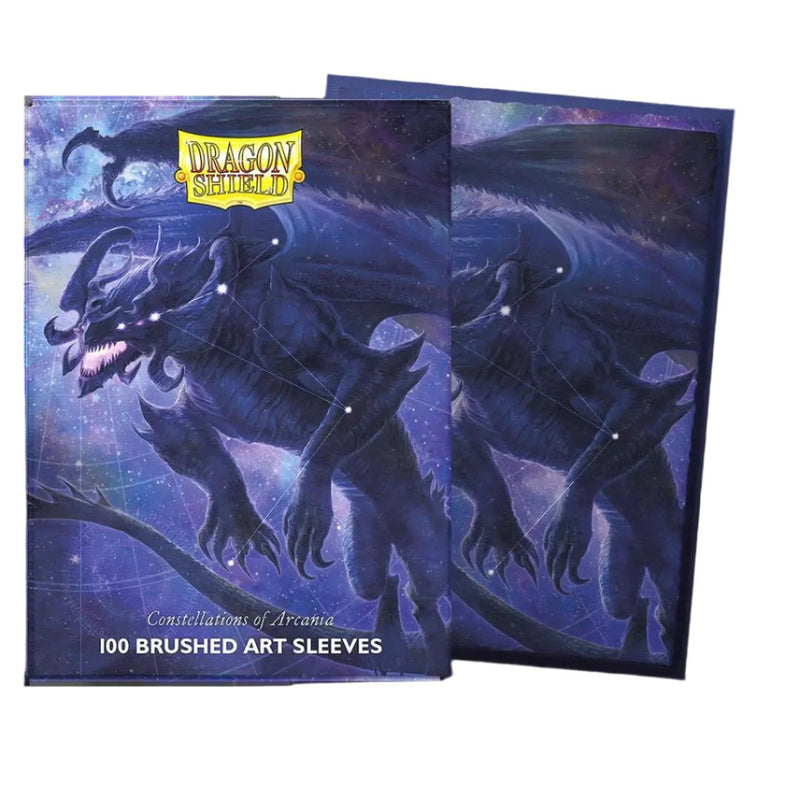Dragon Shield Sleeves Brushed Art Signoir Constellations 100ct - Cartes Sportives Rive Sud