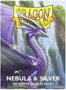 Dragon Shield Sleeves Dual Matte Nebula and Silver 100CT (Pre - Order) Copy - Cartes Sportives Rive Sud