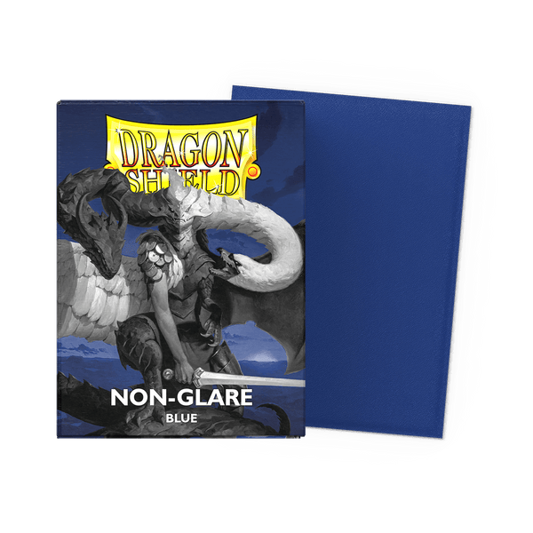Dragon Shield Sleeves Matte Blue Non - Glare 100ct (Pre - Order) - Cartes Sportives Rive Sud