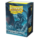 Dragon Shield Sleeves Matte Midnight Blue 100ct - Cartes Sportives Rive Sud