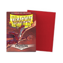 Dragon Shield Standard Size Sleeves Crimson Matte 100ct - Cartes Sportives Rive Sud