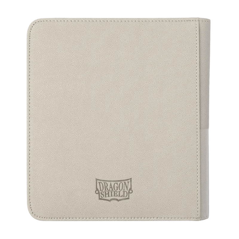 Dragon Shield Zipster Binder Small Ashen White - Cartes Sportives Rive Sud