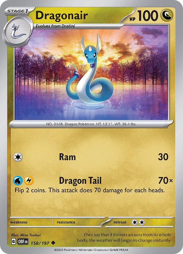 Dragonair [OBF - 158/197] - Cartes Sportives Rive Sud