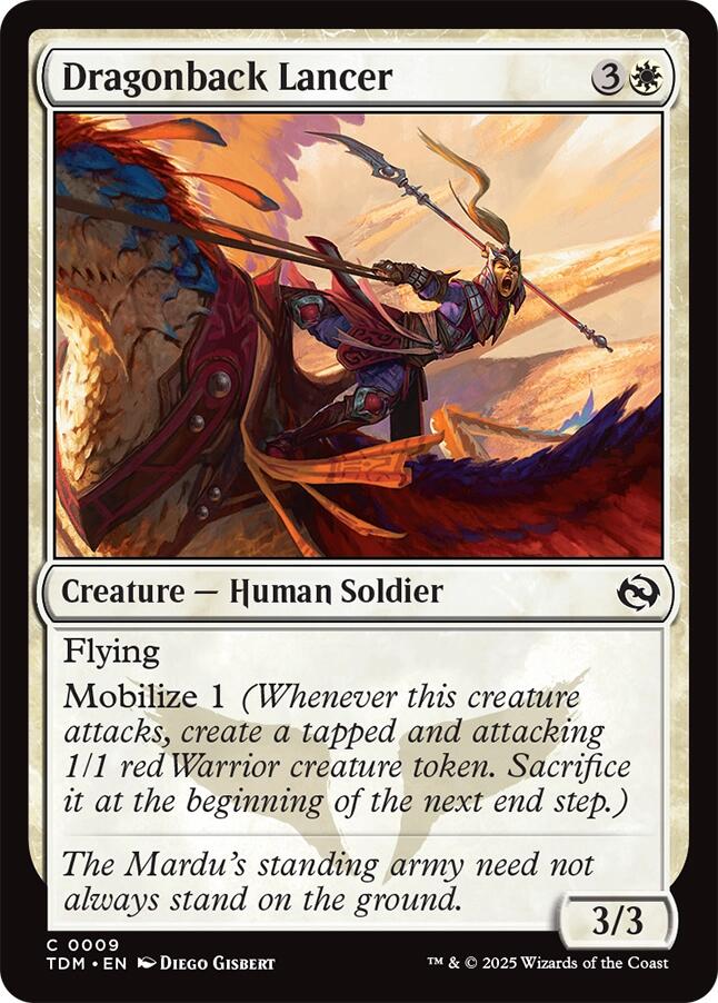 Dragonback Lancer [TDM - 9] - Cartes Sportives Rive Sud