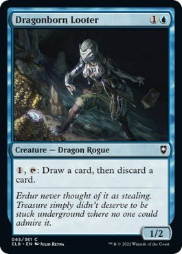 Dragonborn Looter [CLB - 65] - Cartes Sportives Rive Sud