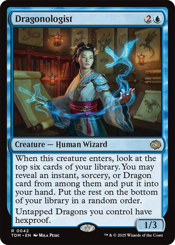 Dragonologist [TDM - 42] - Cartes Sportives Rive Sud