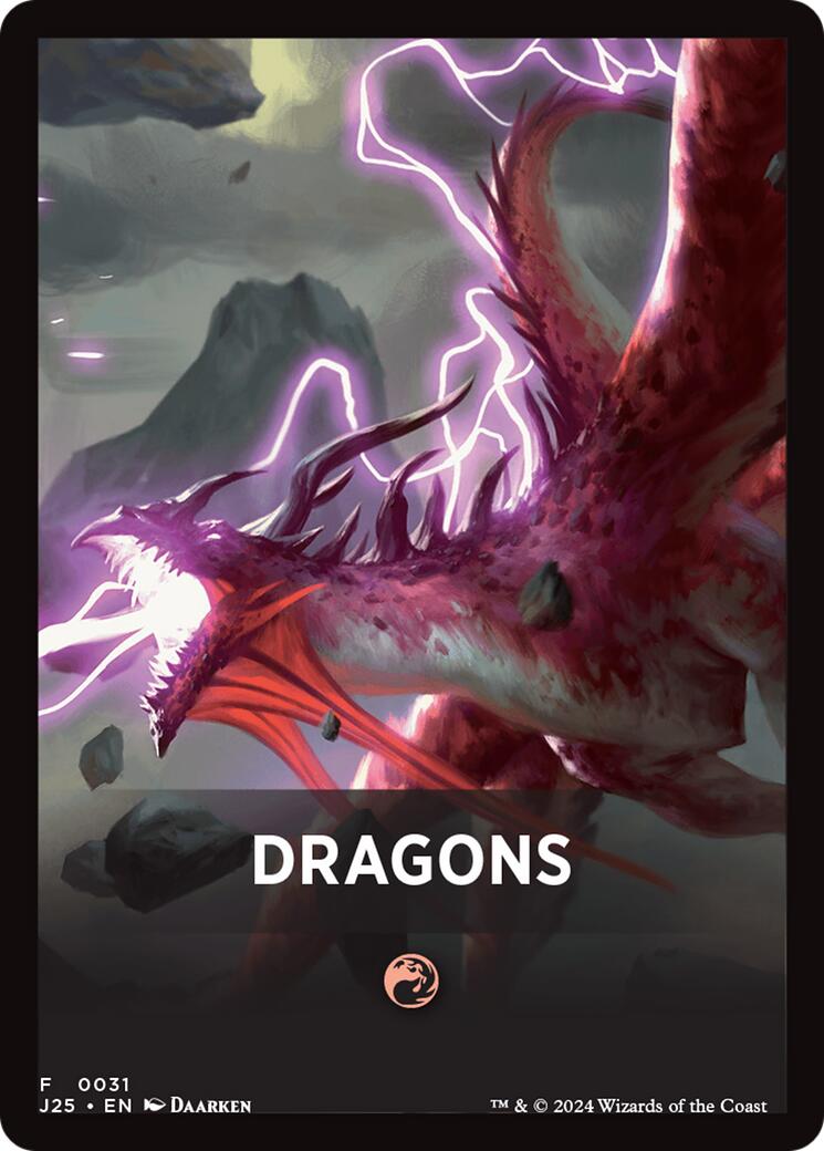Dragons Theme Card [J25 - 31] - Cartes Sportives Rive Sud