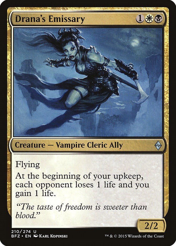 Drana's Emissary [BFZ - 210] - Cartes Sportives Rive Sud