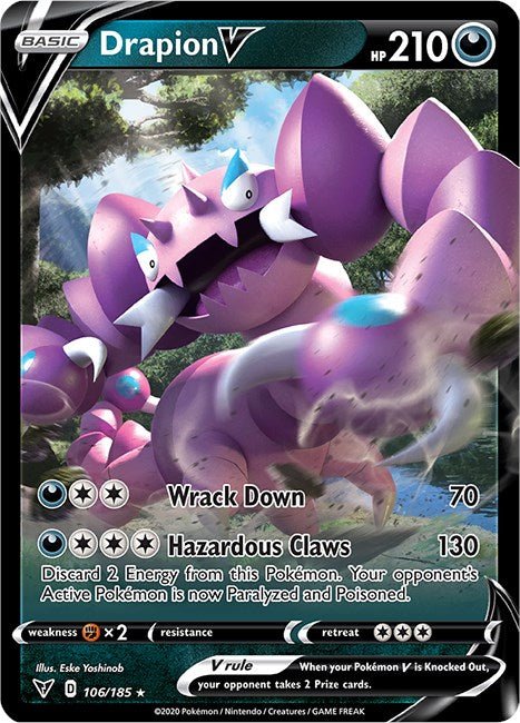 Drapion V [SWSH04 - 106/185] - Cartes Sportives Rive Sud