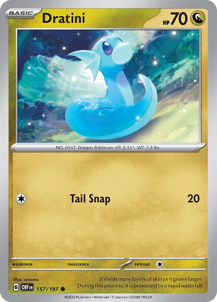 Dratini [OBF - 157/197] - Cartes Sportives Rive Sud