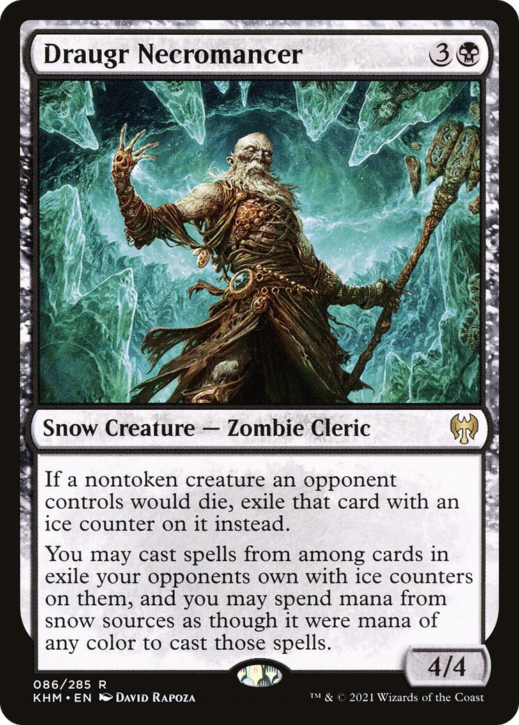 Draugr Necromancer [KHM - 86] - Cartes Sportives Rive Sud