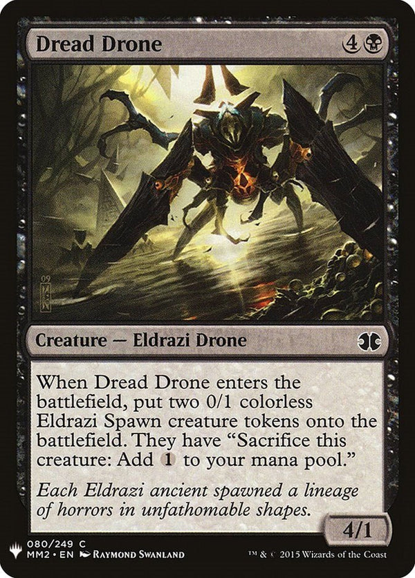 Dread Drone [LIST - 80] - Cartes Sportives Rive Sud