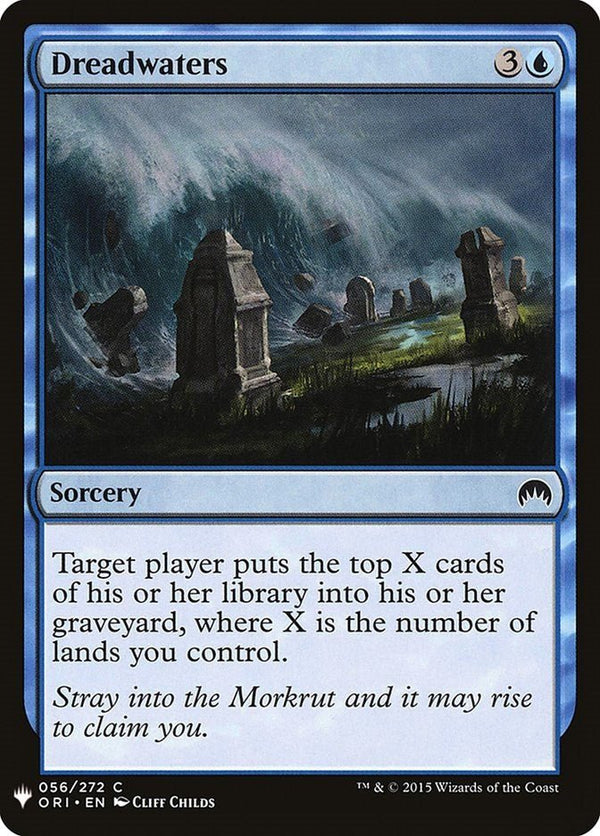 Dreadwaters [LIST - 56] - Cartes Sportives Rive Sud