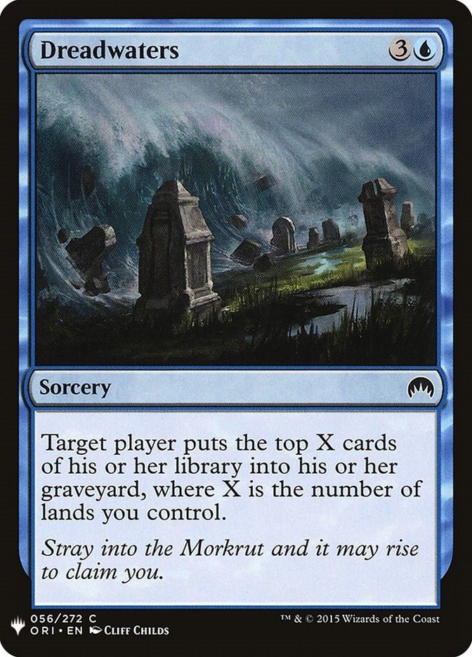 Dreadwaters [LIST - 56] - Cartes Sportives Rive Sud