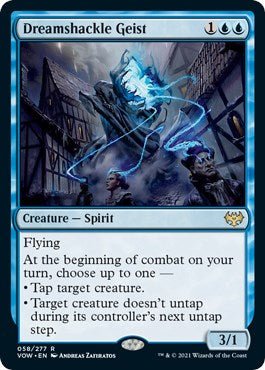 Dreamshackle Geist [VOW - 58] - Cartes Sportives Rive Sud