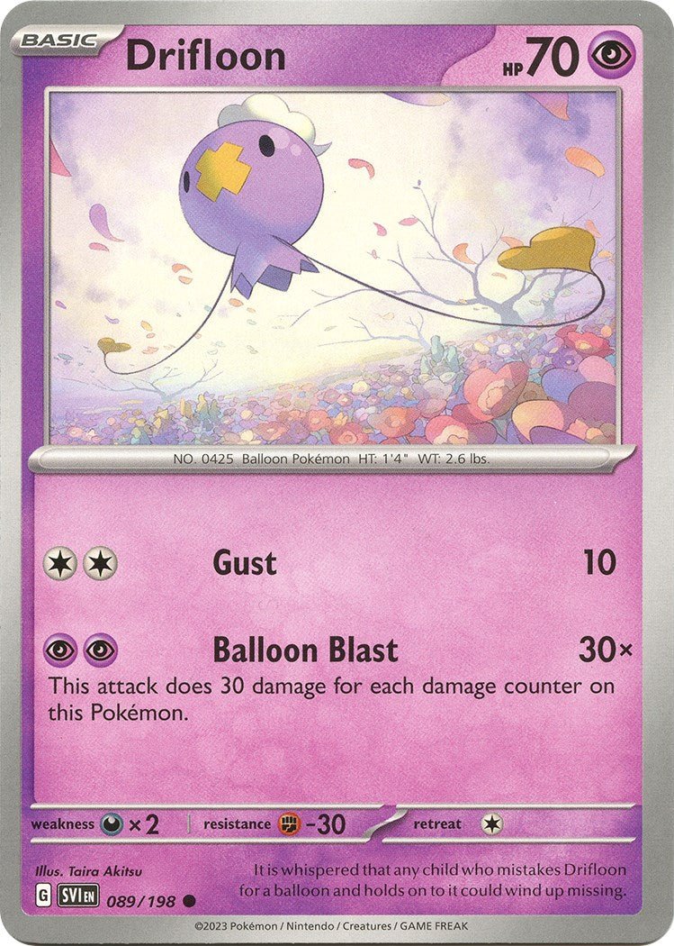 Drifloon [SV1 - 089] - Cartes Sportives Rive Sud