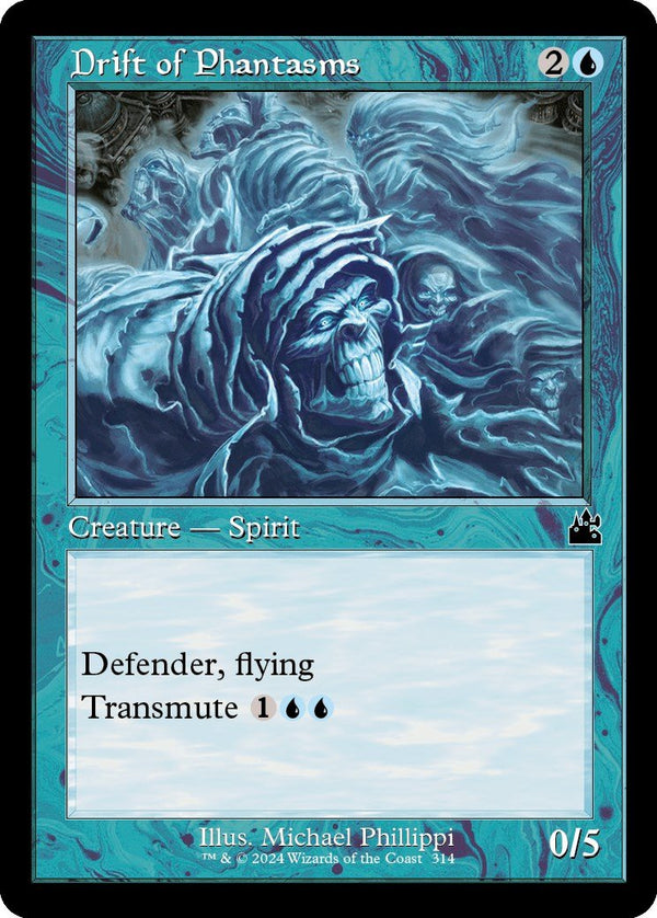 Drift of Phantasms (Retro Frame) [RVR - 314] - Cartes Sportives Rive Sud