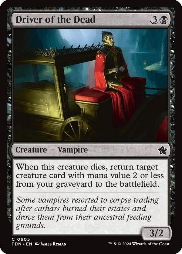 Driver of the Dead [FDN - 605] - Cartes Sportives Rive Sud
