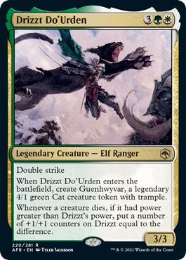 Drizzt Do'Urden [AFR - 220] - Cartes Sportives Rive Sud