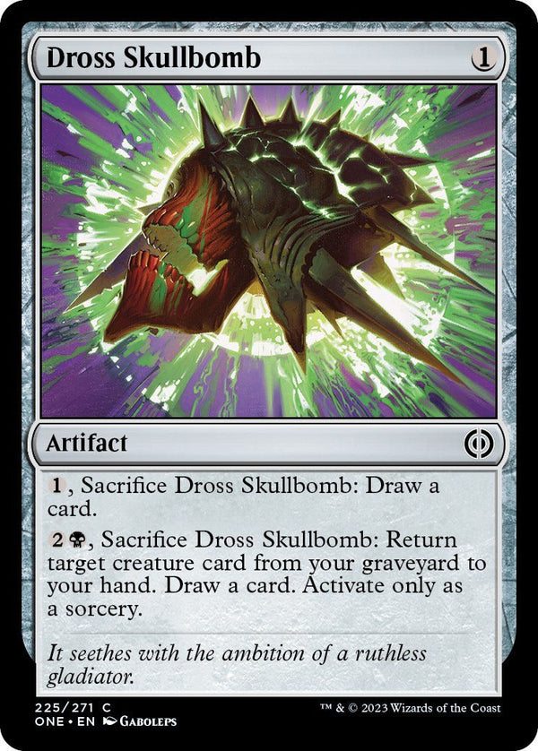 Dross Skullbomb [ONE - 225] - Cartes Sportives Rive Sud