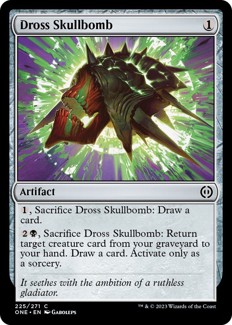 Dross Skullbomb [ONE - 225] - Cartes Sportives Rive Sud