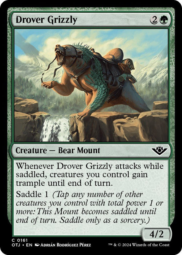 Drover Grizzly [OTJ - 161] - Cartes Sportives Rive Sud