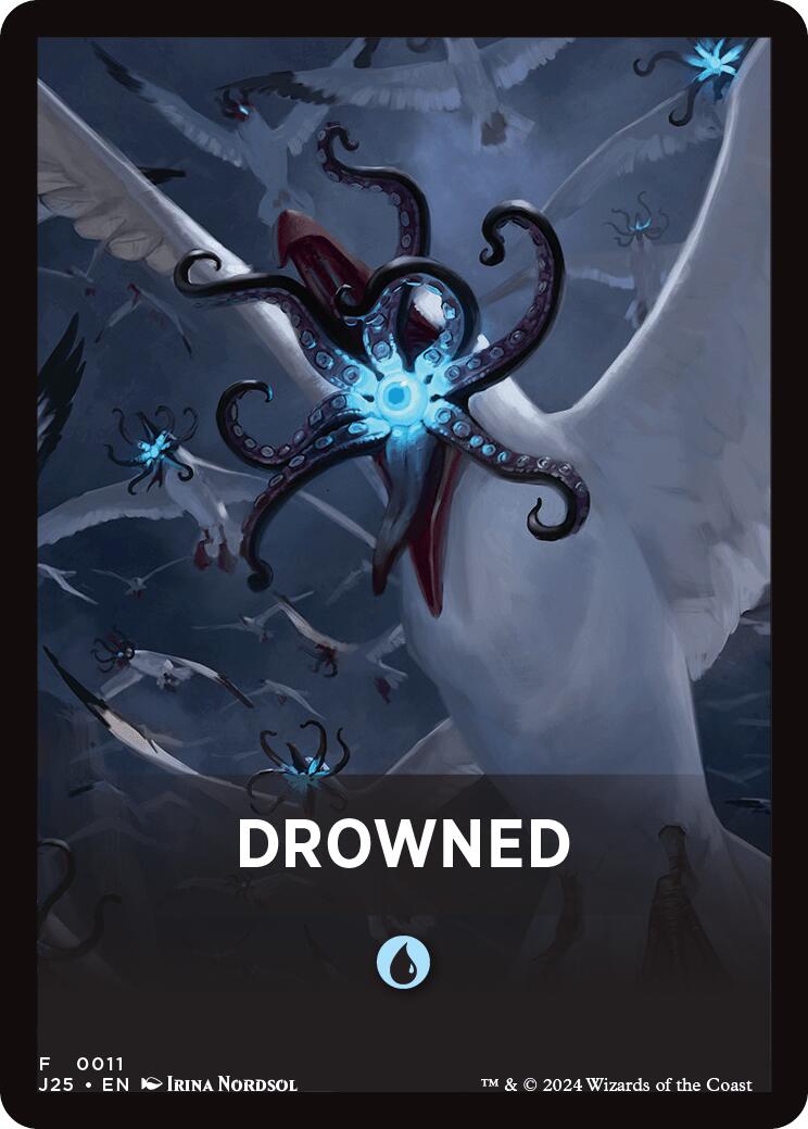 Drowned Theme Card [J25 - 11] - Cartes Sportives Rive Sud