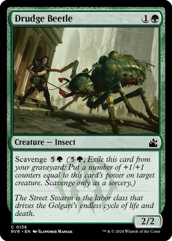 Drudge Beetle [RVR - 136] - Cartes Sportives Rive Sud
