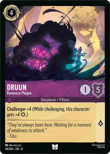 Druun - Ravenous Plague [8 - 46/204] - Cartes Sportives Rive Sud