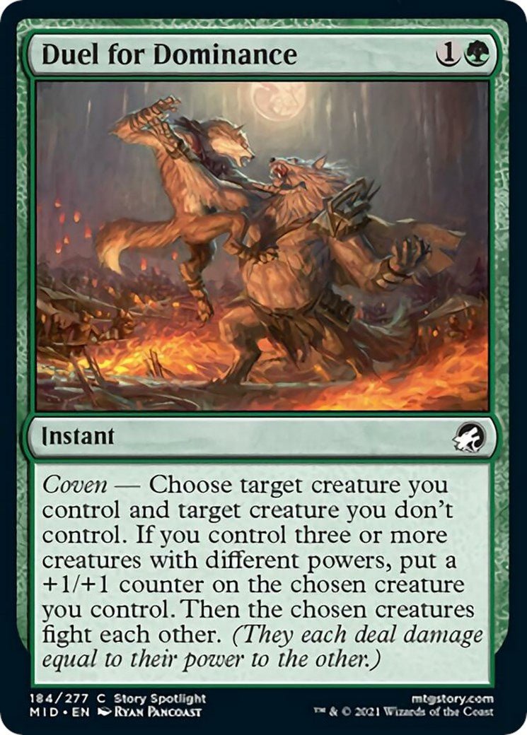 Duel for Dominance [MID - 184] - Cartes Sportives Rive Sud