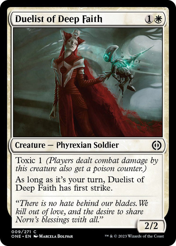Duelist of Deep Faith [ONE - 9] - Cartes Sportives Rive Sud