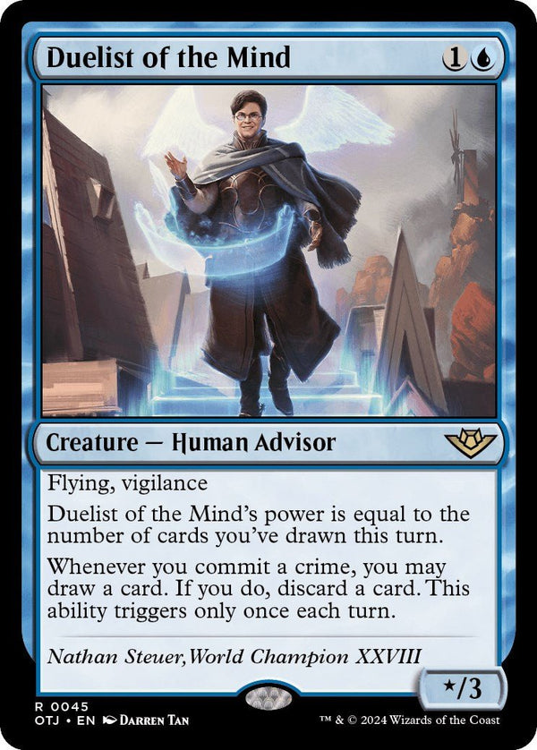 Duelist of the Mind [OTJ - 45] - Cartes Sportives Rive Sud