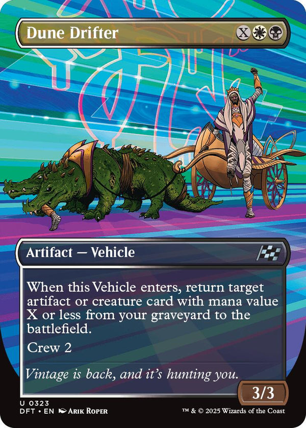 Dune Drifter (Borderless) [DFT - 323] - Cartes Sportives Rive Sud