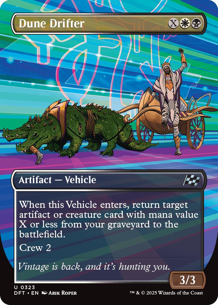Dune Drifter (Borderless) [DFT - 323] - Cartes Sportives Rive Sud