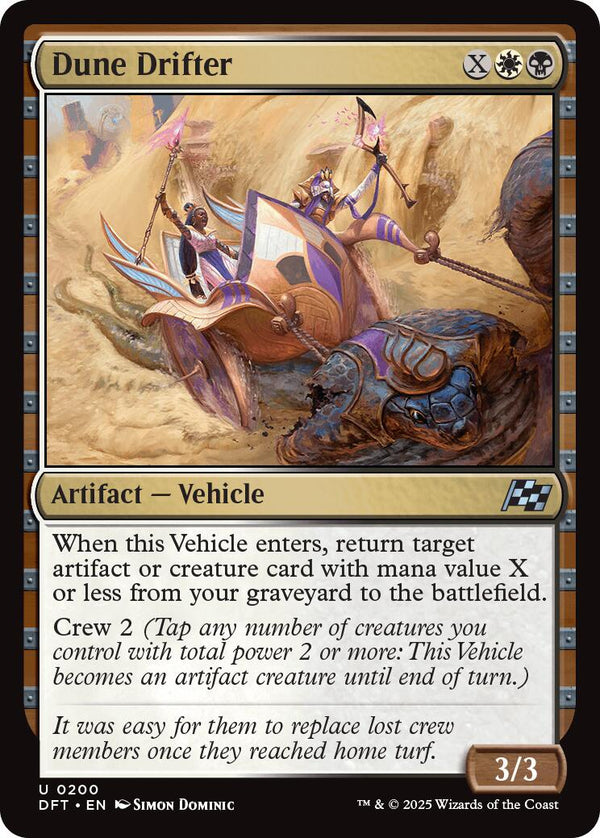 Dune Drifter [DFT - 200] - Cartes Sportives Rive Sud