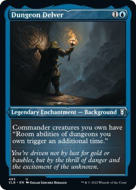 Dungeon Delver (Foil Etched) [CLB - 483] - Cartes Sportives Rive Sud
