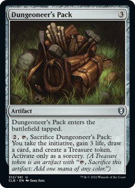 Dungeoneer's Pack [CLB - 312] - Cartes Sportives Rive Sud
