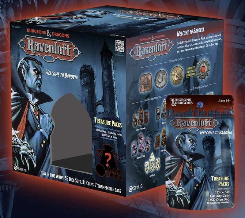 Dungeons & Dragons Castle Ravenloft Treasure Packs